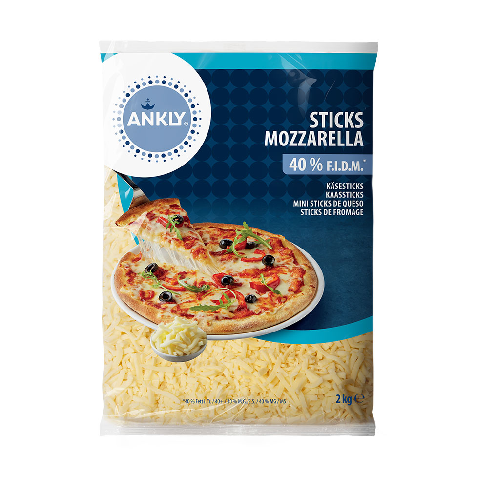 MOZZARELLA RAPEE 40% BRINS 2 KGS ANKLY