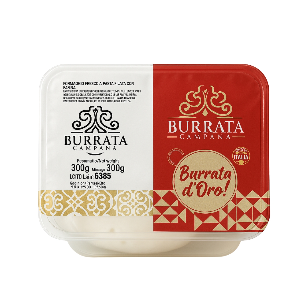 BURRATA VALCOLATTE 4*300 GRS