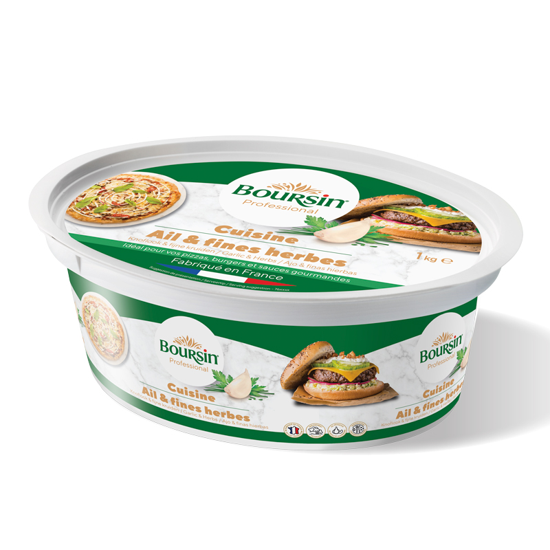 FROMAGE AIL ET FINES HERBES BOURSIN 1 KG