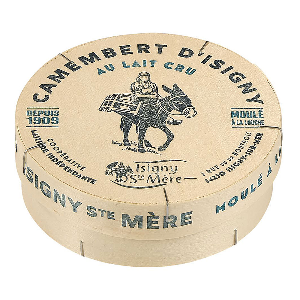CAMEMBERT AU  LAIT CRU ISIGNY 250 G