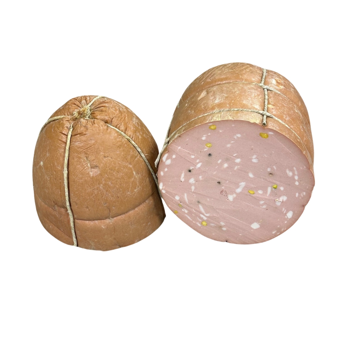 MORTADELLE PISTACHÉE IGP BOLOGNE – Ø 24 CM – ENV. 9 KGS