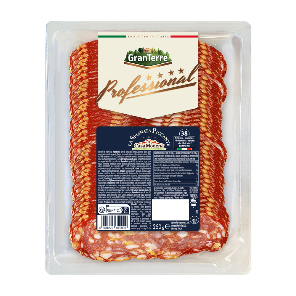 SPIANATA PICCANTE TRANCHEE 250 G