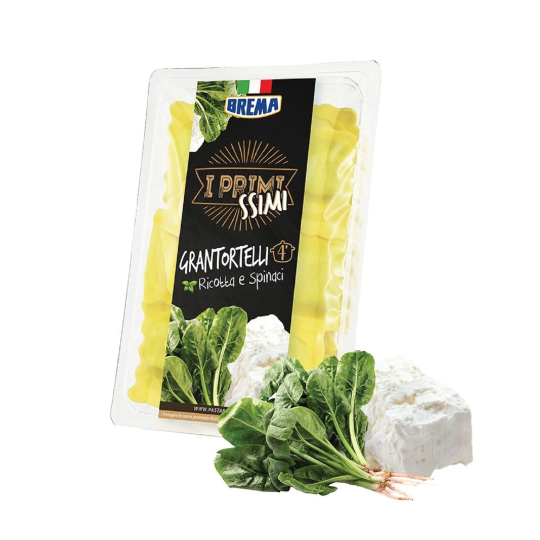 GRANTORTELLI RICOTTA EPINARDS BARQUETTE DE 250 GRAMMES