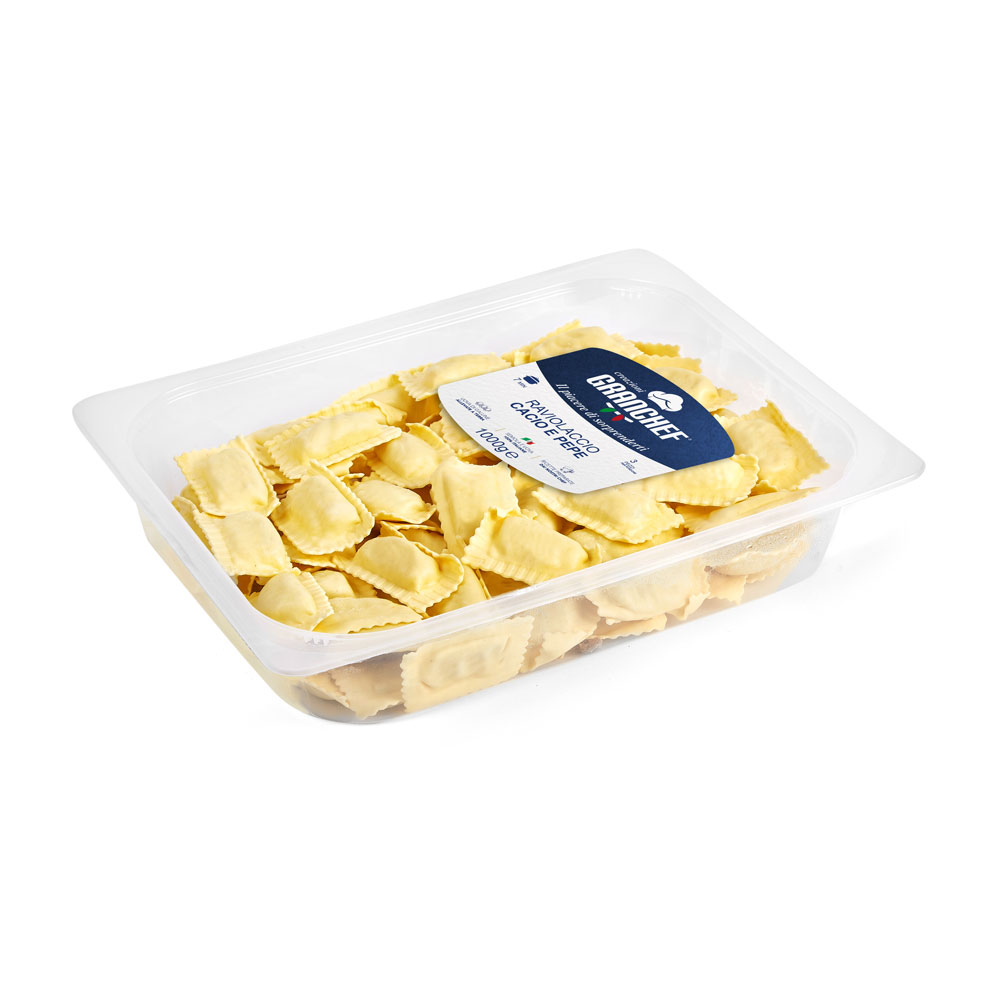 RAVIOLACCIO CACIO E PEPE 1 KG BARQ GRANCHEF