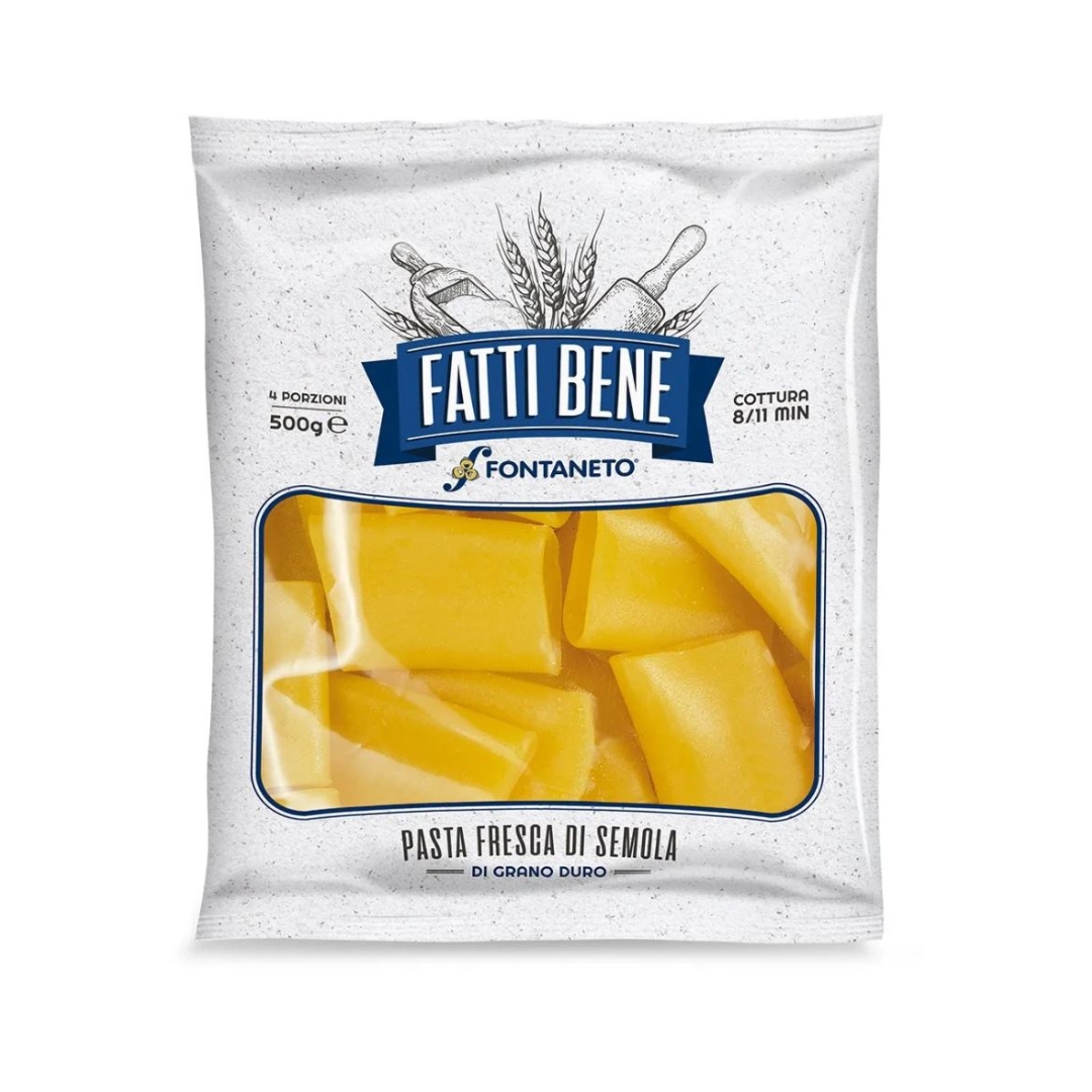 PACCHERI 500 G FATTI BENE