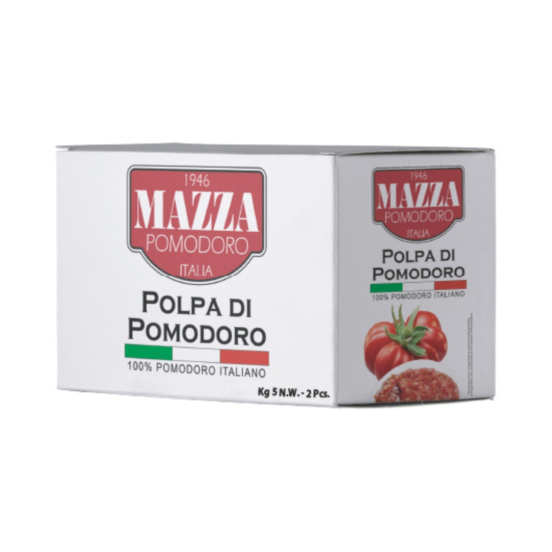 PULPE FINE TOMATES ITALIENNES BIB 2*5 KGS MAZZA