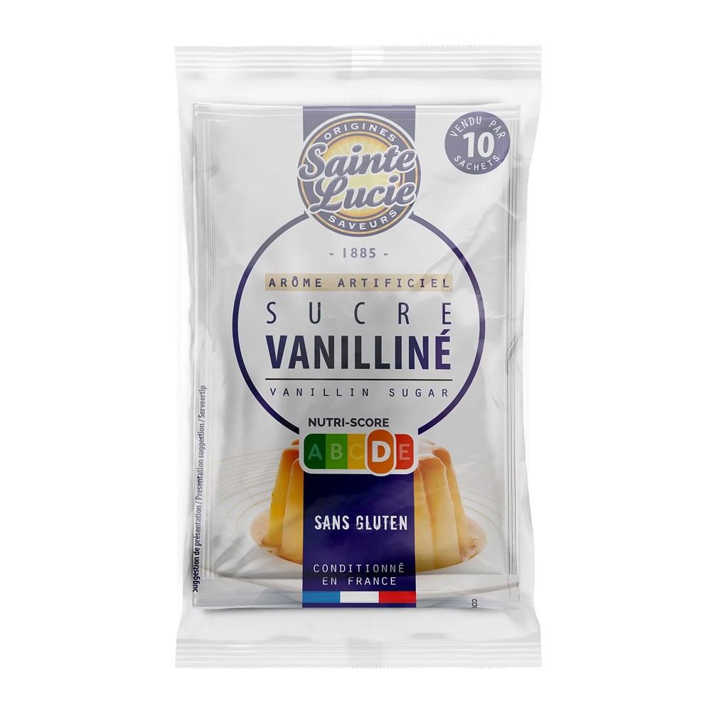 SUCRE VANILLINE 7.5 G * 5 SANTE LUCIE