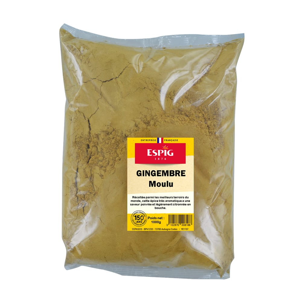 GINGEMBRE MOULU 500 G SACHET ESPIG