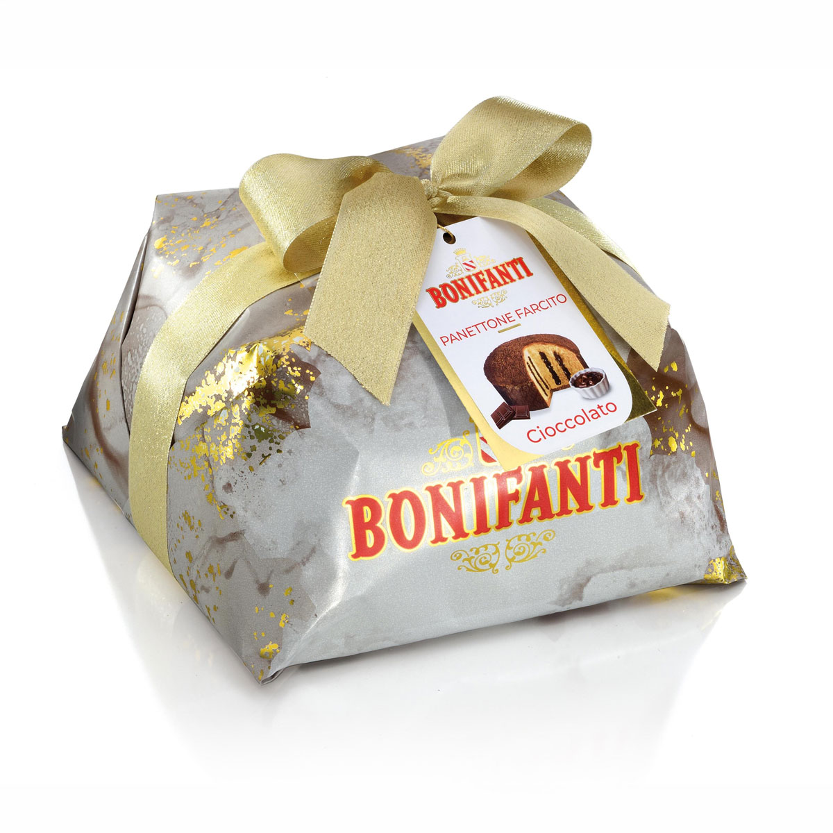 PANETTONE FOURRE CREME DE CHOCOLAT BONIFANTI 750 G