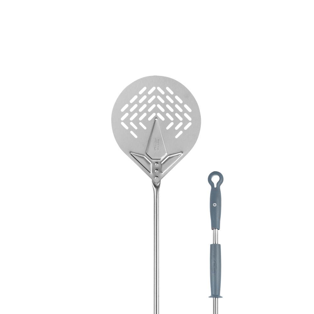 PETITE PELLE RONDE 20 ACIER INOX PERFO. EVOLUZIONE ALU 75 CM