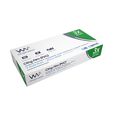 ROULEAUX FILM WRAPMASTER 300*0.45 CM PAR 3