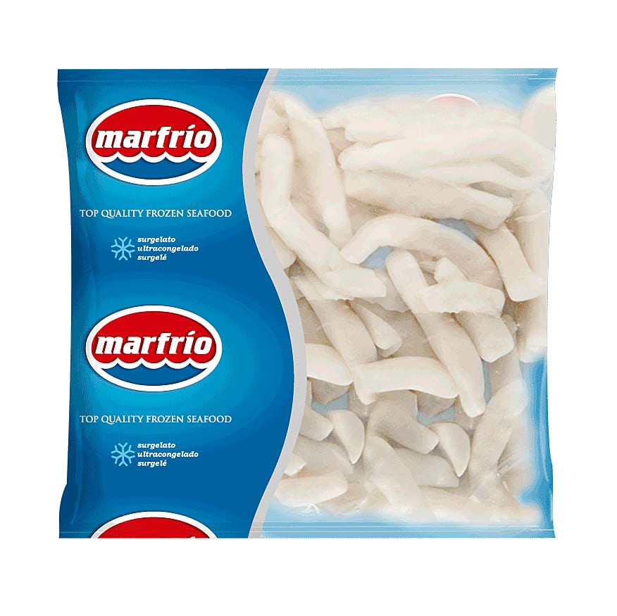 LAMELLES D ENCORNET GEANT BLANCHIS IQF – 800 G