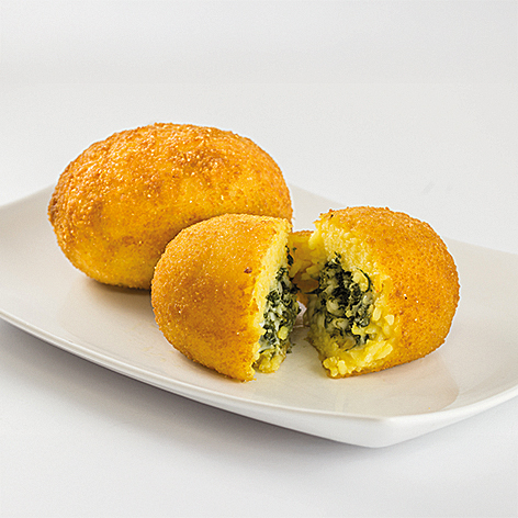 ARANCINI EPINARDS 80 G / 75 PIECES ENV.