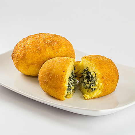 ARANCINI MOZZARELLA EPINARDS 200 GRS / 24 PIECES