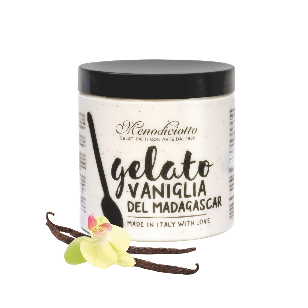 CREME GLACEE VANILLE MADAGASCAR POT INDIVIDUEL 500 ML MD