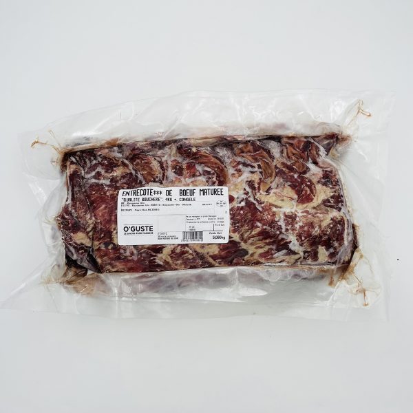 ENTRECOTE DE BŒUF « QUALITE BOUCHERE » 4+ KG